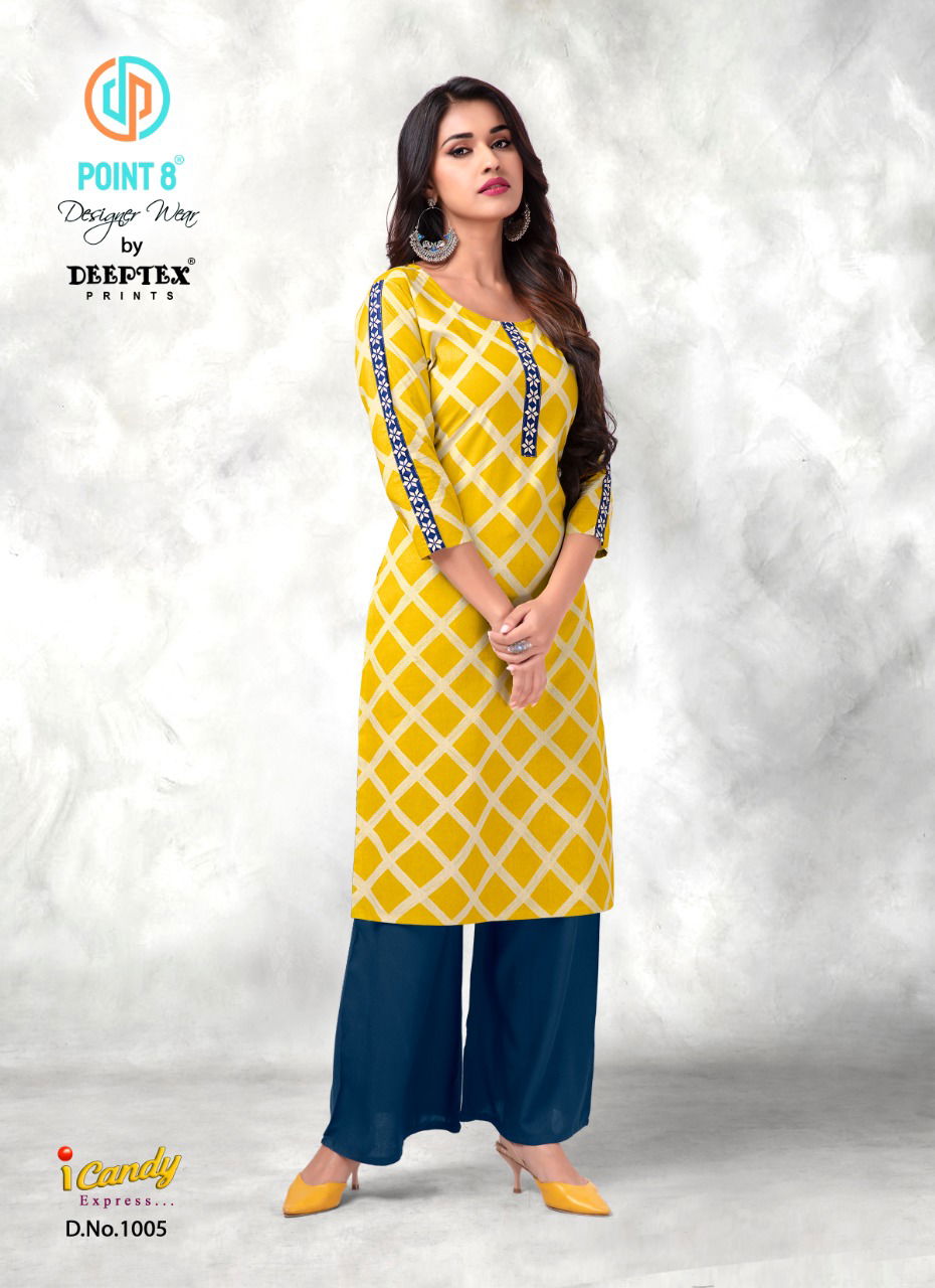 Deeptex I Candy Express Latest Ethnic Wear Pure Cotton Kurti Collection